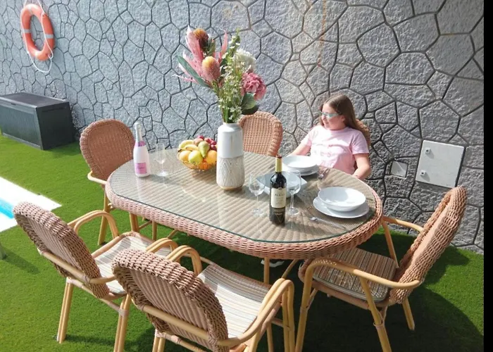 Dom wakacyjny Casa Atilana Luxe Con Piscina Climatizada Privada,aire Acondicionado,terraza Privada E Independiente,wi-fi Playa Blanca (Lanzarote)